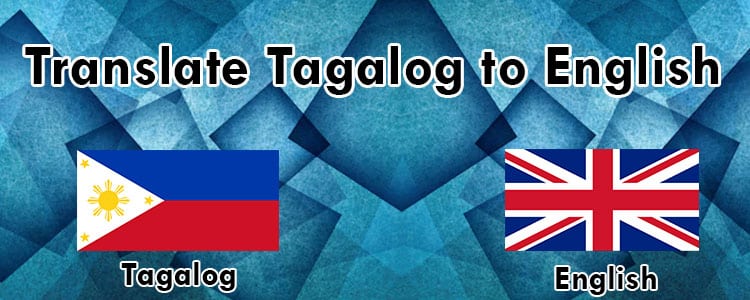 english and tagalog google translate
